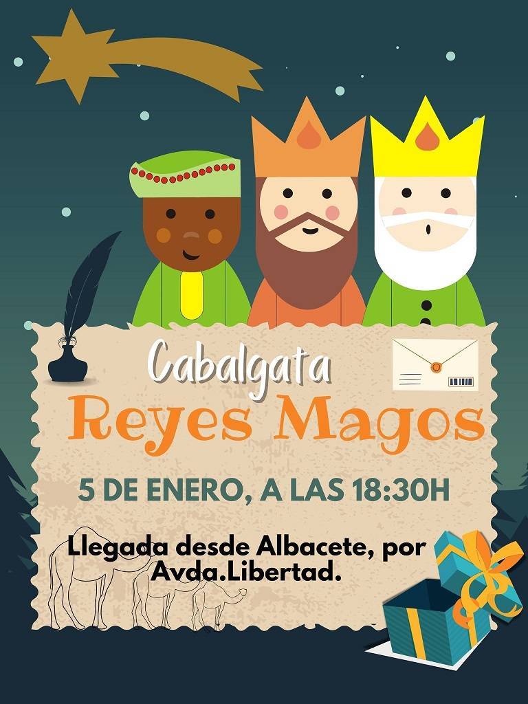 Cabalgata de los Reyes Magos (2024) - Bonete (Albacete)