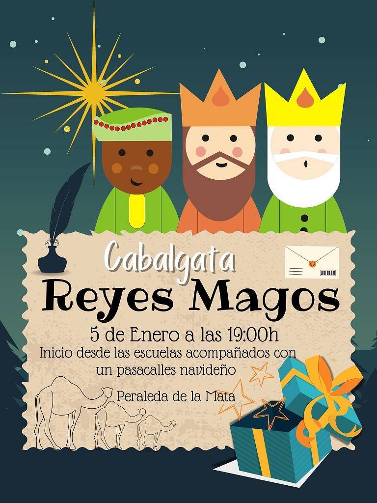 Cabalgata de los Reyes Magos (2024) - Peraleda de la Mata (Cáceres)