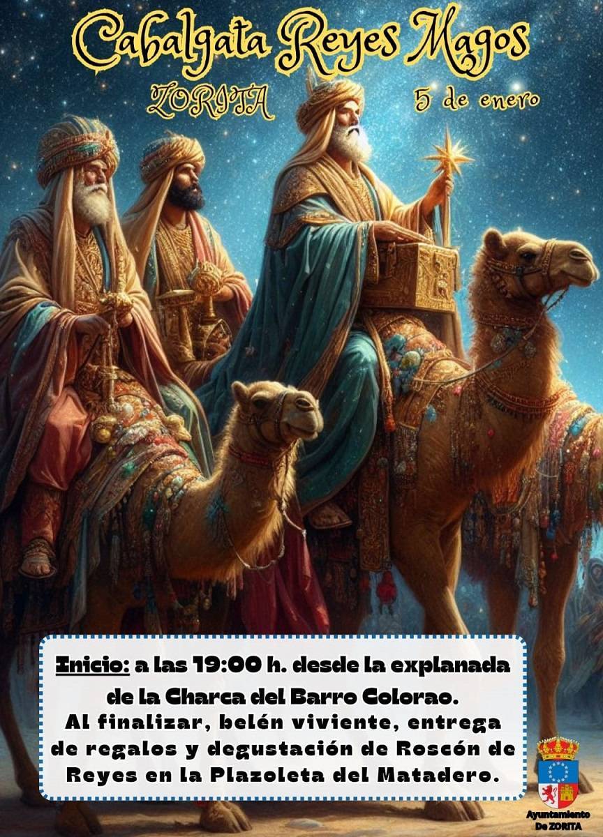 Cabalgata de los Reyes Magos (2024) - Zorita (Cáceres)