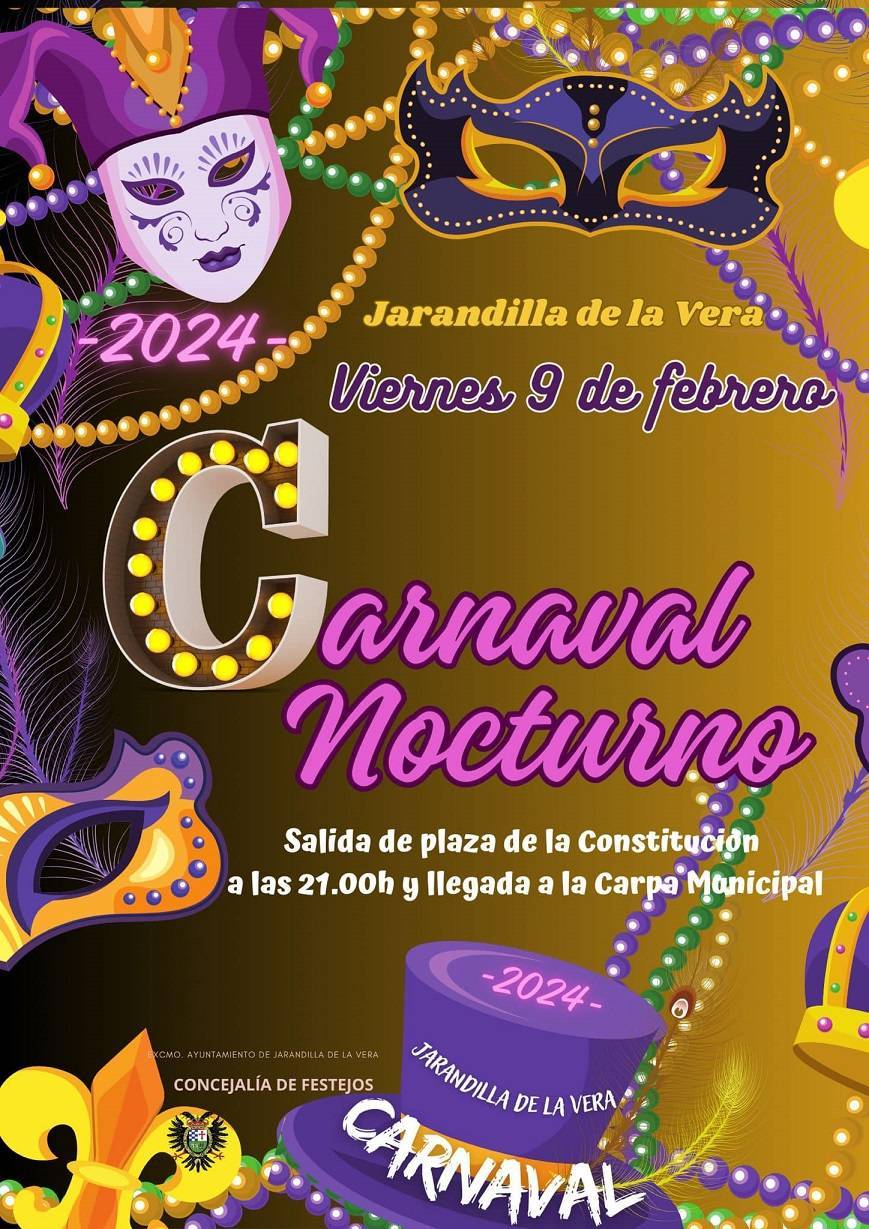 Carnaval nocturno (2024) - Jarandilla de la Vera (Cáceres)