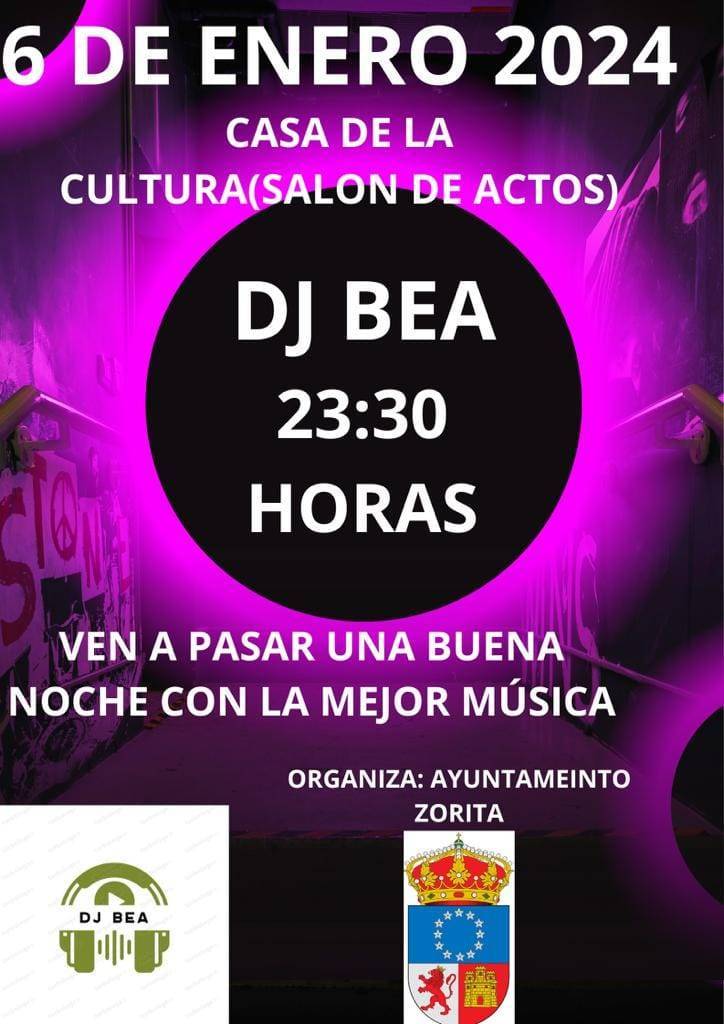 DJ Bea (2024) - Zorita (Cáceres)