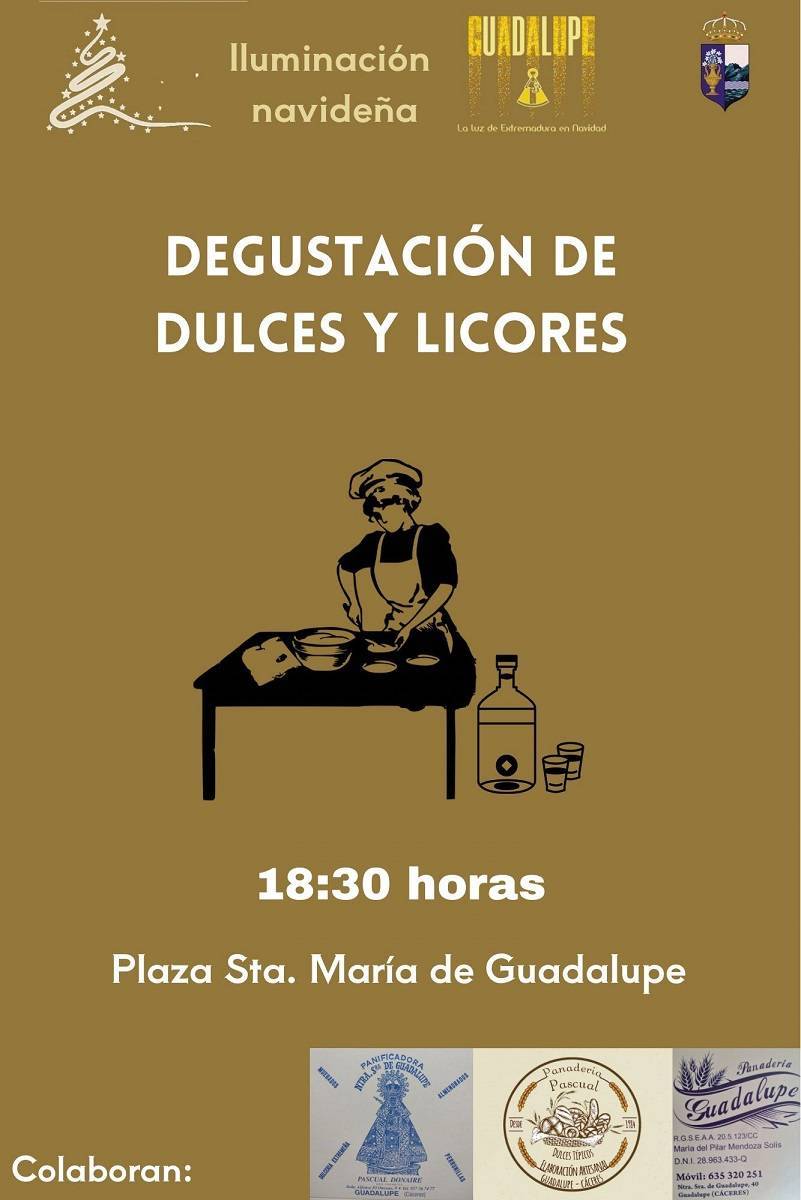 Degustación de dulces y licores (enero 2024) - Guadalupe (Cáceres)