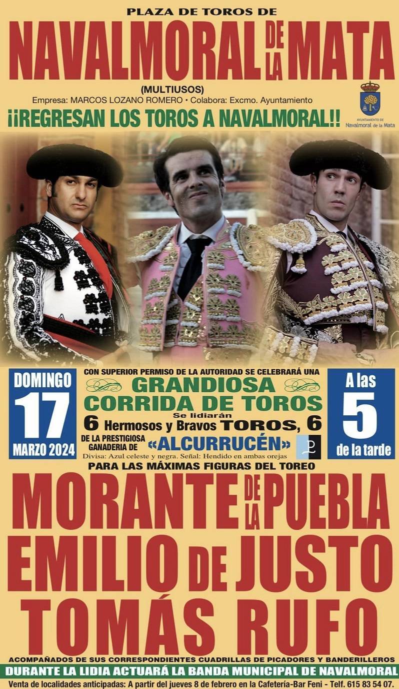 Corrida de toros (2024) - Navalmoral de la Mata (Cáceres)