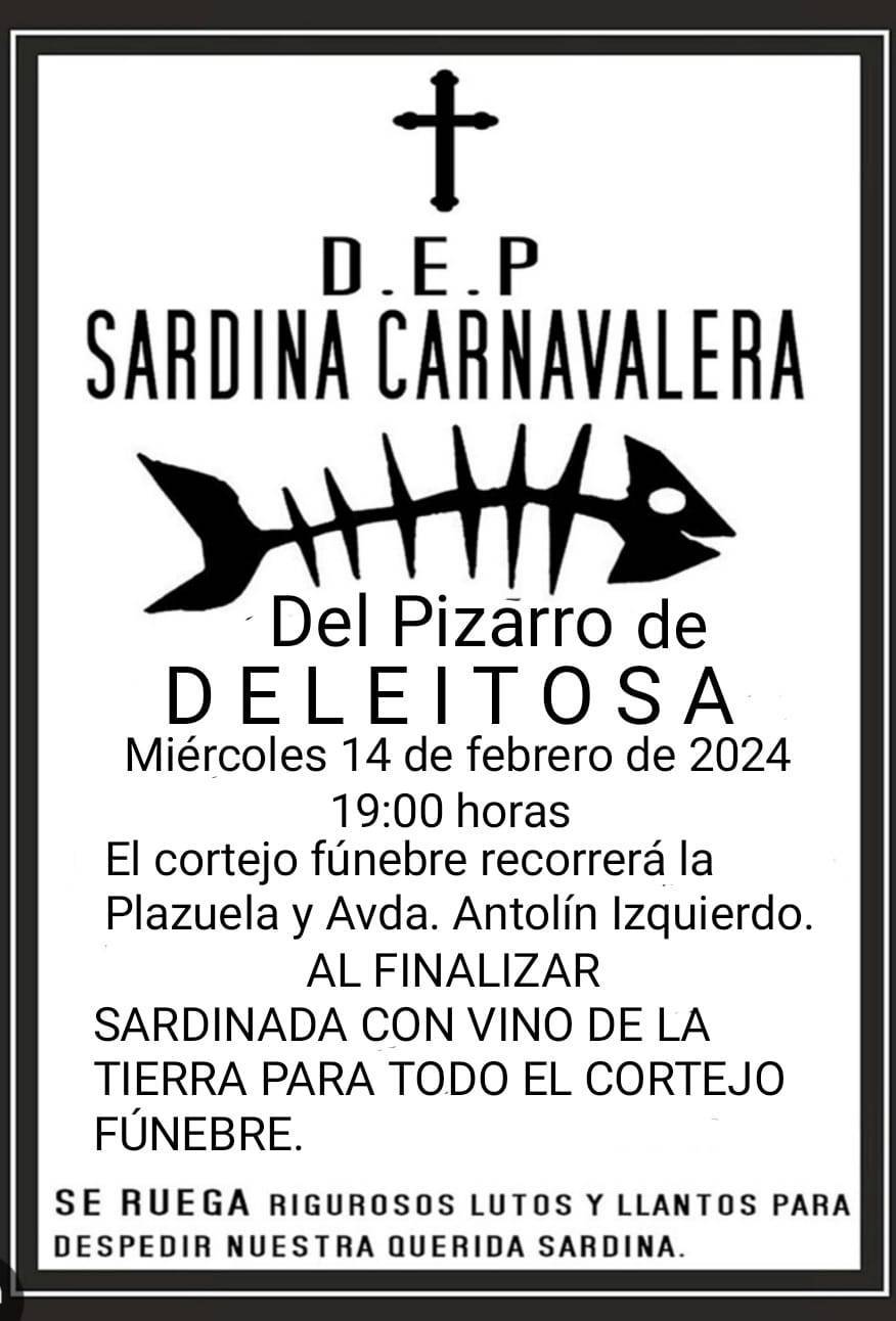 Entierro de la sardina (2024) - Deleitosa (Cáceres)