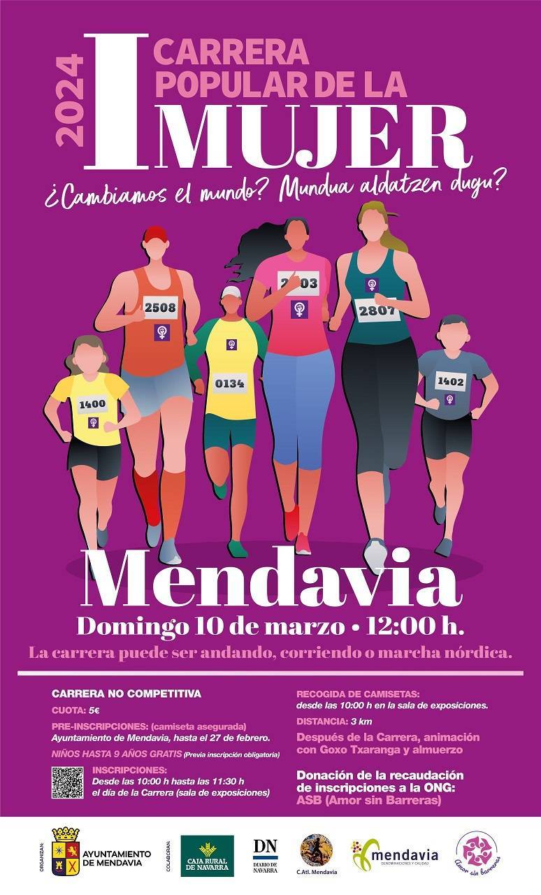 I Carrera Popular de la Mujer - Mendavia (Navarra)