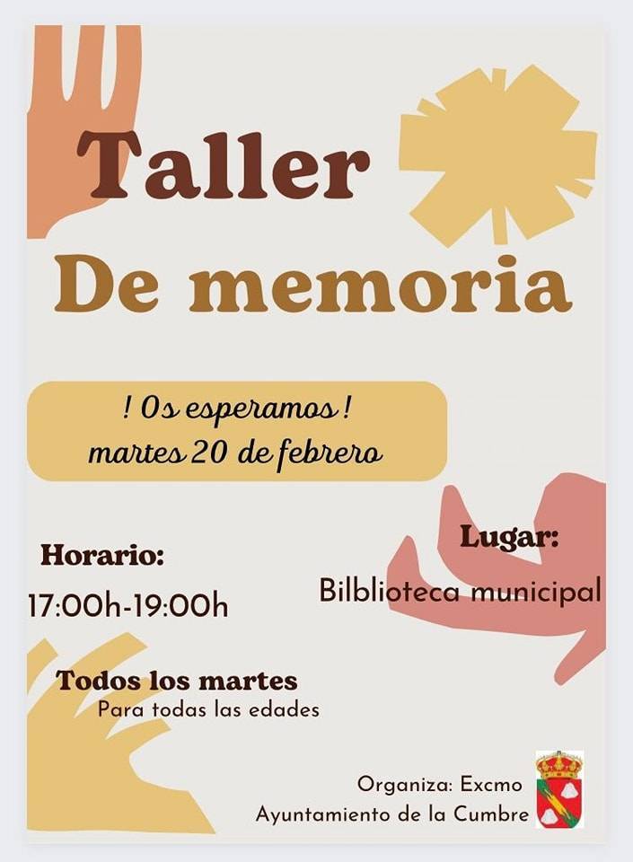 Taller de memoria (2024) - La Cumbre (Cáceres)
