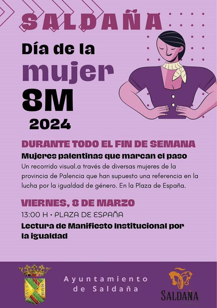 Día Internacional de la Mujer (2024) - Saldaña (Palencia)