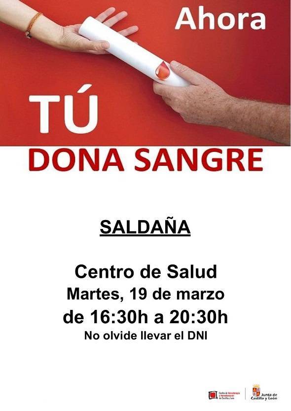 Donación de sangre (marzo 2024) - Saldaña (Palencia)