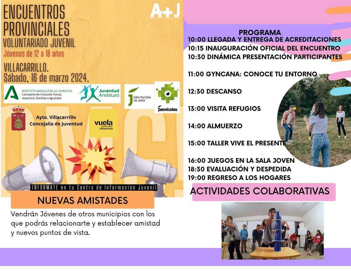 Encuentros provinciales voluntariado juvenil (2024) - Villacarrillo (Jaén) 1