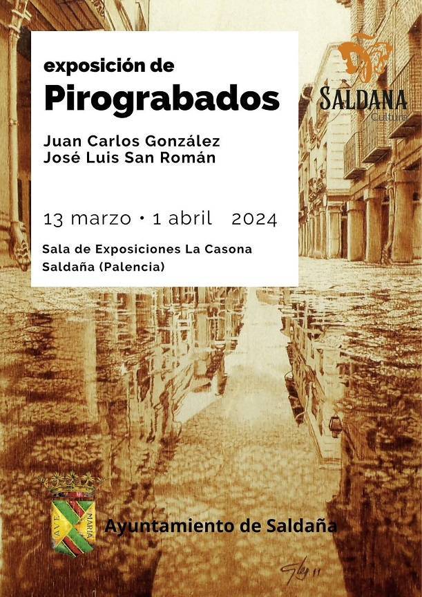 Exposición de pirograbados (2024) - Saldaña (Palencia)