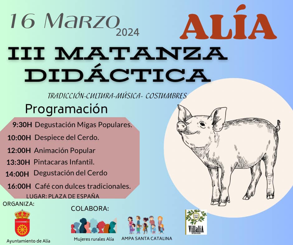 III Matanza Didáctica - Alía (Cáceres)