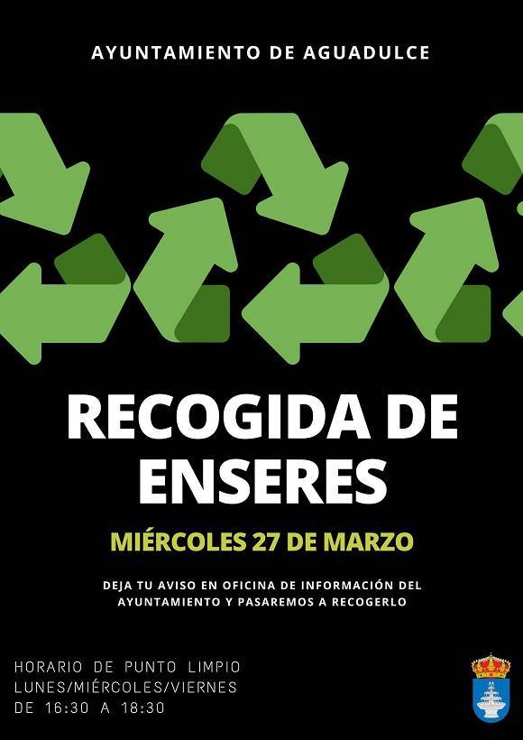 Recogida de enseres (marzo 2024) - Aguadulce (Sevilla)