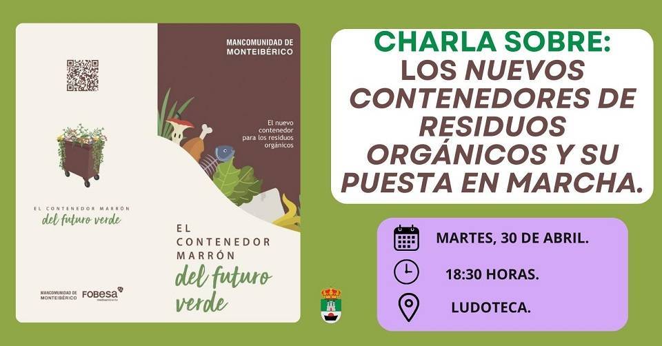 Charla sobre los nuevos contenedores de residuos orgánicos y su puesta en marcha (2024) - Bonete (Albacete)