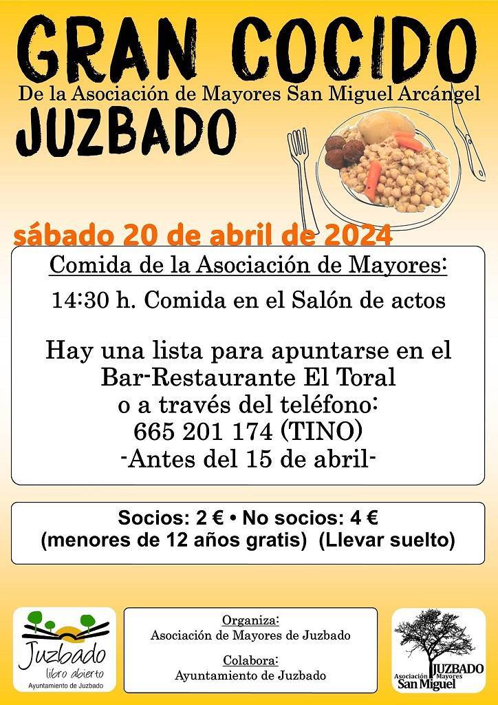 Gran cocido de la Asociación de Mayores de San Miguel Arcángel (2024) - Juzbado (Salamanca)