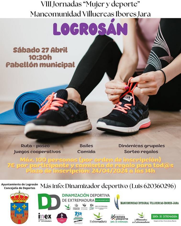 VIII Jornadas Mujer y Deporte - Logrosán (Cáceres)