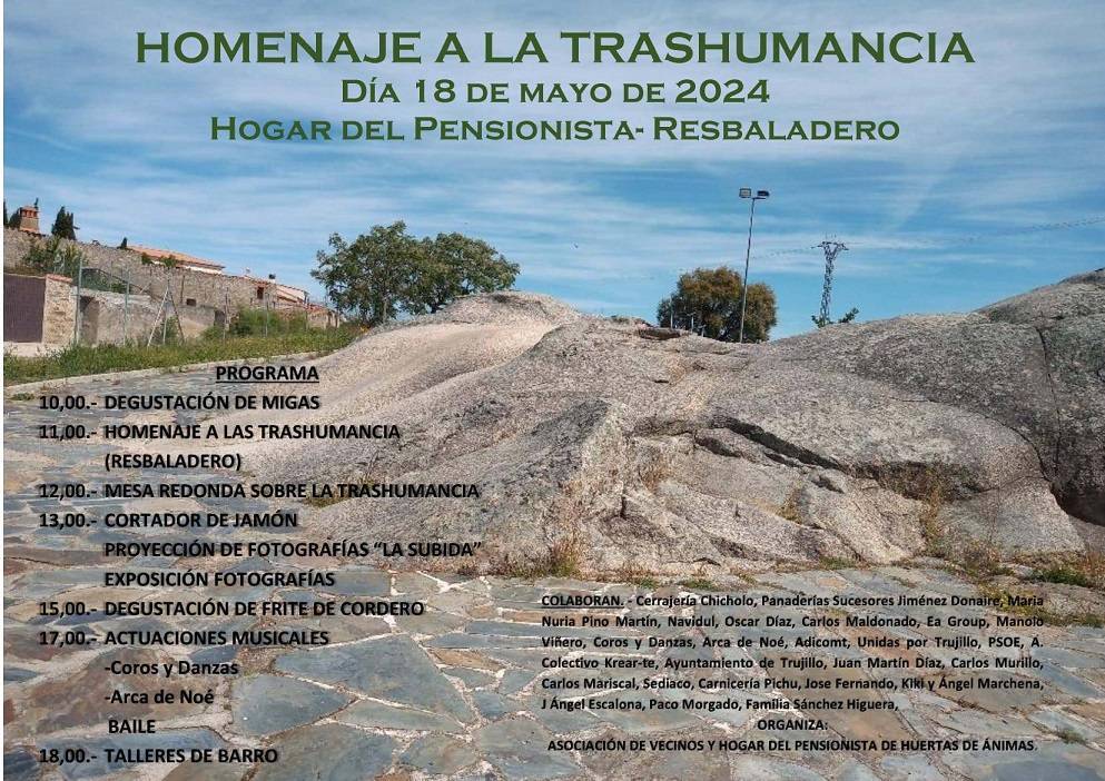 Homenaje a la trashumancia (2024) - Huertas de Ánimas (Cáceres)