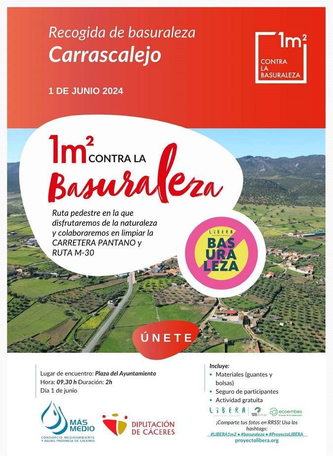Recogida de basuraleza (2024) - Carrascalejo (Cáceres)