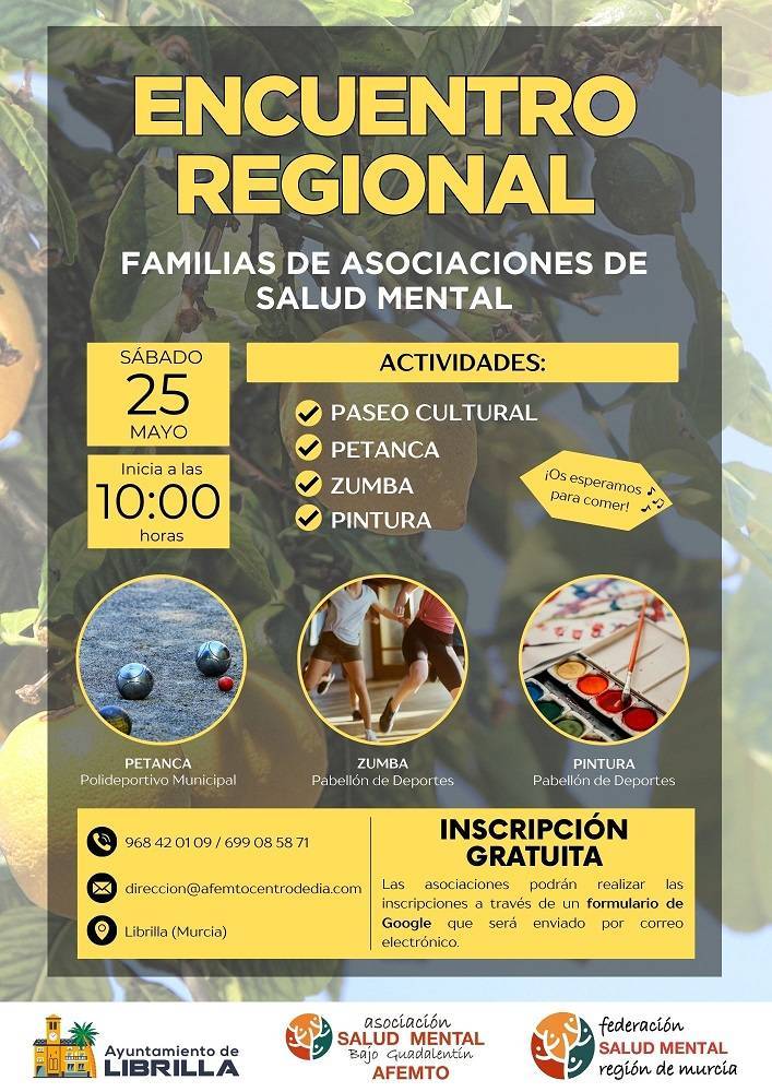 XXII Encuentro Regional Familiar de Asociaciones de Salud Mental - Librilla (Murcia)
