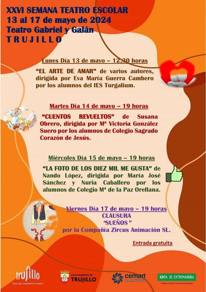 XXVI Semana del Teatro Escolar - Trujillo (Cáceres)