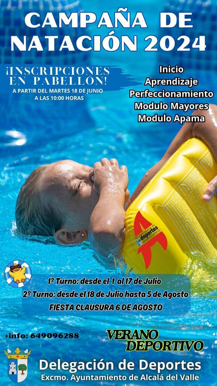 Campaña de natación (2024) - Alcalá del Valle (Cádiz)