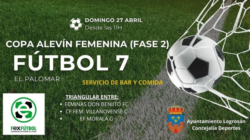 Copa Alevín Femenina (Fase 2) de Fútbol 7 (2025) - Logrosán (Cáceres)