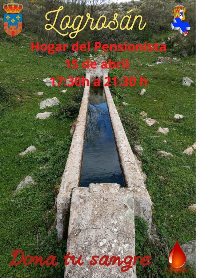 Donación de sangre (abril 2025) - Logrosán (Cáceres)