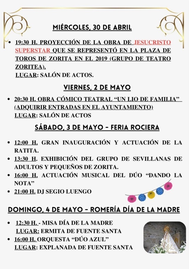 Semana Cultural (2025) - Zorita (Cáceres) 3