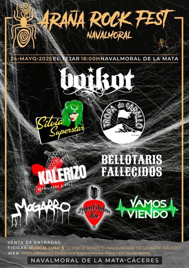 Araña Rock Fest (2025) - Navalmoral de la Mata (Cáceres) 1