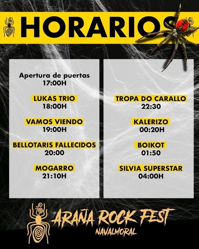 Araña Rock Fest (2025) - Navalmoral de la Mata (Cáceres) 2