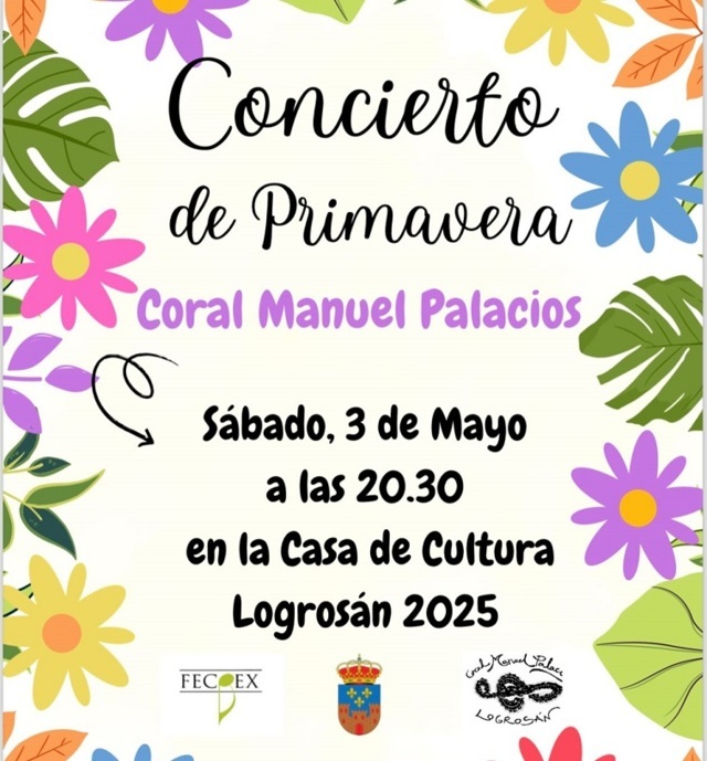 Concierto de primavera de la Coral Manuel Palacios (2025) - Logrosán (Cáceres)