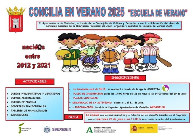 Escuela de verano (2025) - Castellar (Jaén)