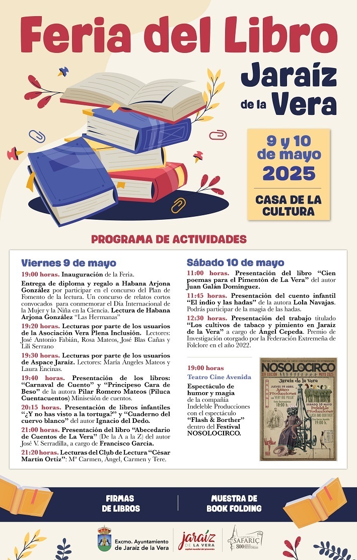 Feria del Libro (2025) - Jaraíz de la Vera (Cáceres)