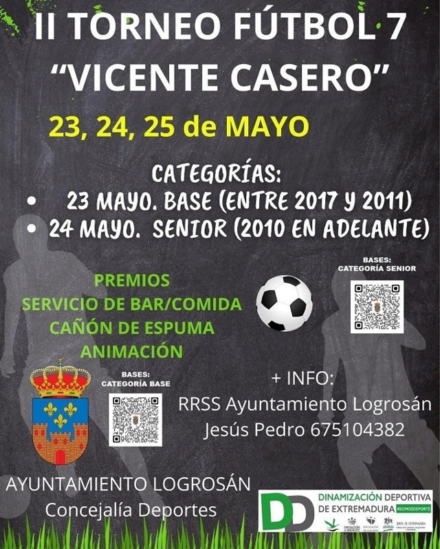II Torneo de Fútbol 7 'Vicente Casero' - Logrosán (Cáceres) 1