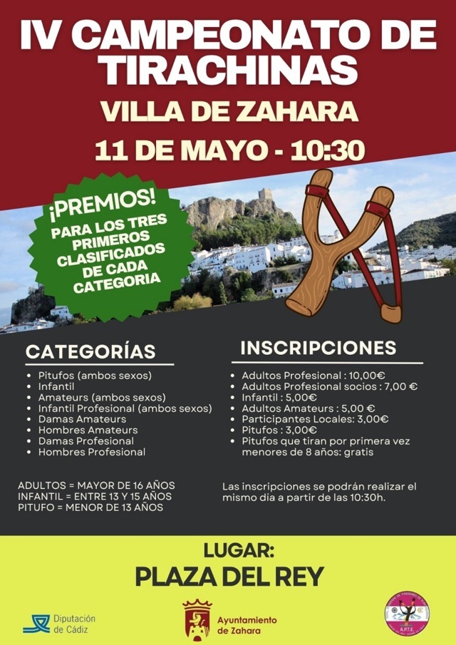 IV Campeonato de Tirachinas - Zahara de la Sierra (Cádiz)
