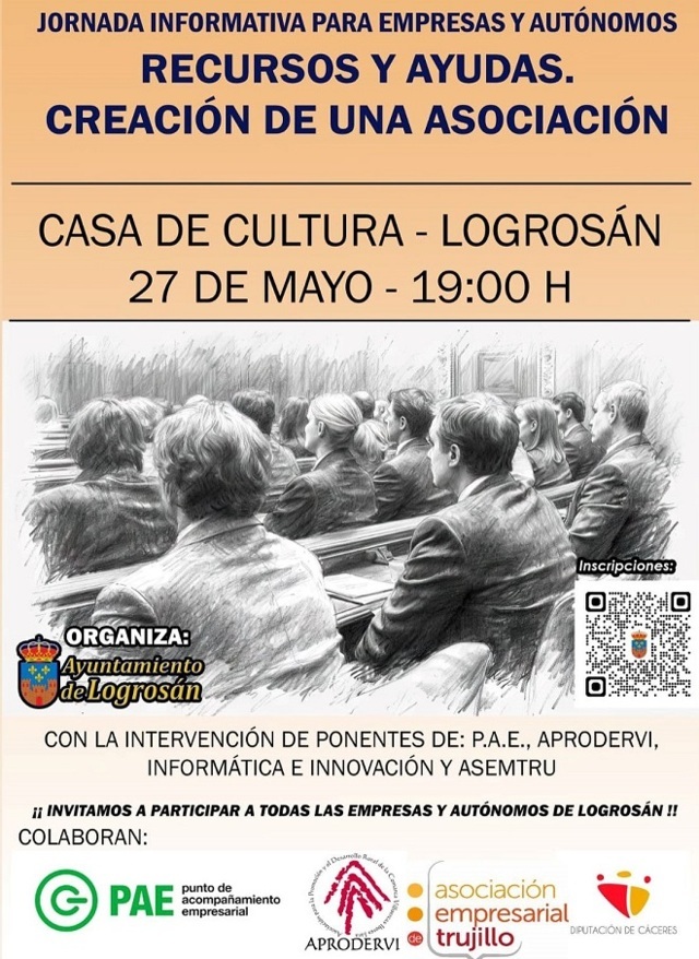 Jornada informativa para empresas y autónomos (2025) - Logrosán (Cáceres)