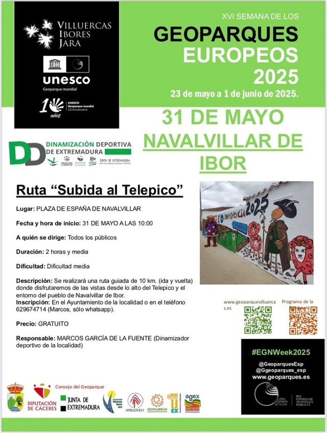 Ruta 'Subida al Telepico' (2025) - Navalvillar de Ibor (Cáceres)