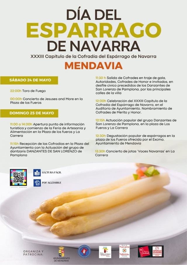 XXXIII Capítulo de la Cofradía del Espárrago de Navarra - Mendavia (Navarra)