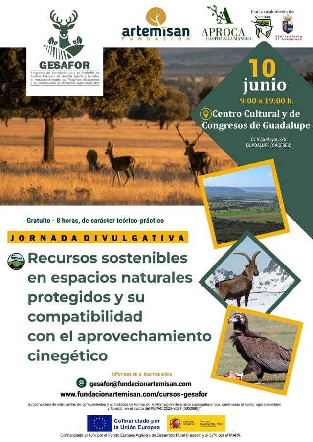 Curso sobre buenas prácticas agrarias y forestales en Extremadura (2025) - Guadalupe (Cáceres)