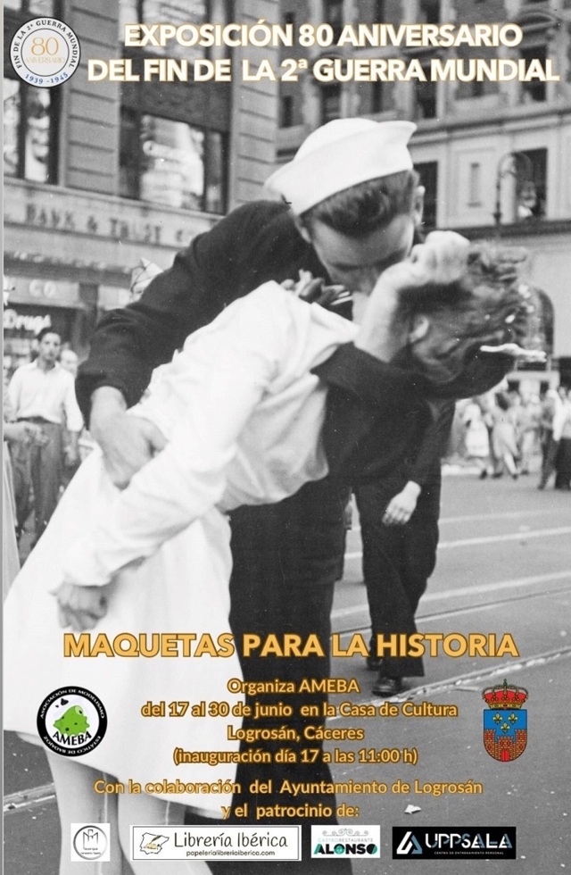 Exposición '80 aniversario del fin de la 2ª Guerra Mundial' (2025) - Logrosán (Cáceres)