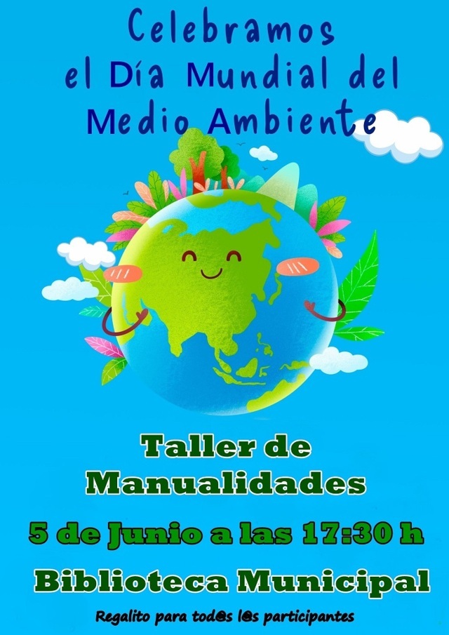 Taller de manualidades del Día Mundial del Medio Ambiente (2025) - Logrosán (Cáceres)