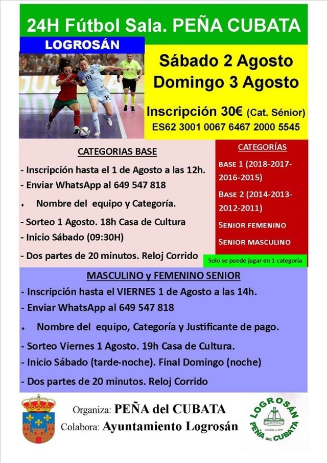 24 horas de fútbol sala (2025) - Logrosán (Cáceres)