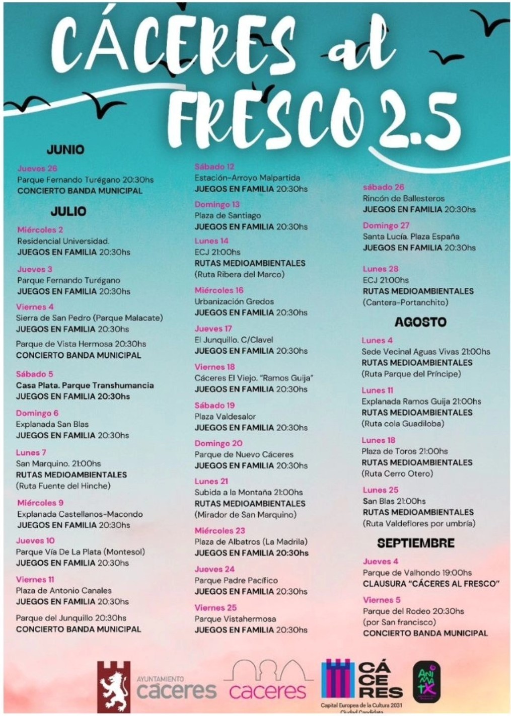 Cáceres al fresco (2025) - Cáceres