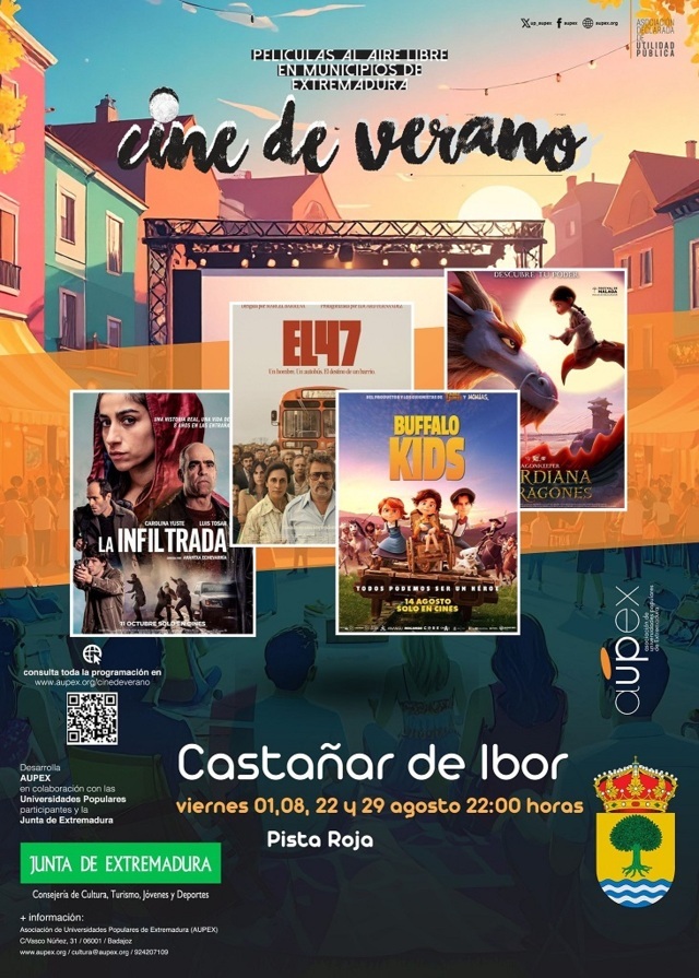 Cine de verano (2025) - Castañar de Ibor (Cáceres)