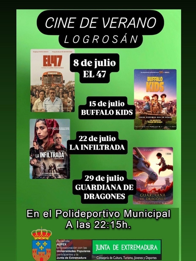 Cine de verano (2025) - Logrosán (Cáceres)