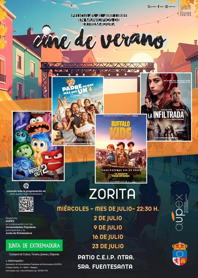 Cine de verano (2025) - Zorita (Cáceres)