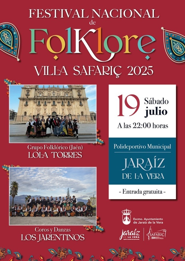 Festival Nacional de Folklore 'Villa Safariç' (2025) - Jaraíz de la Vera (Cáceres)
