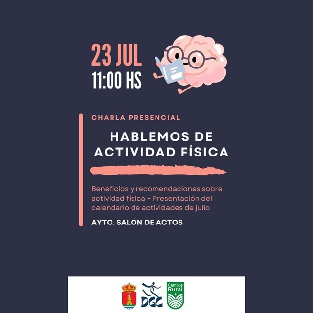 Presentación del proyecto deportivo y charla (2025) - Adanero (Ávila)
