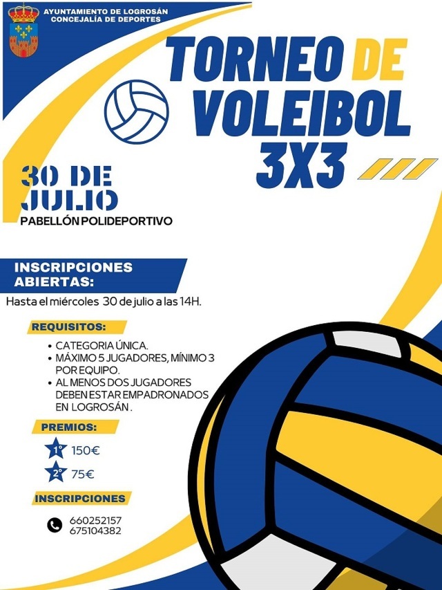 Torneo de voleibol 3x3 (2025) - Logrosán (Cáceres)