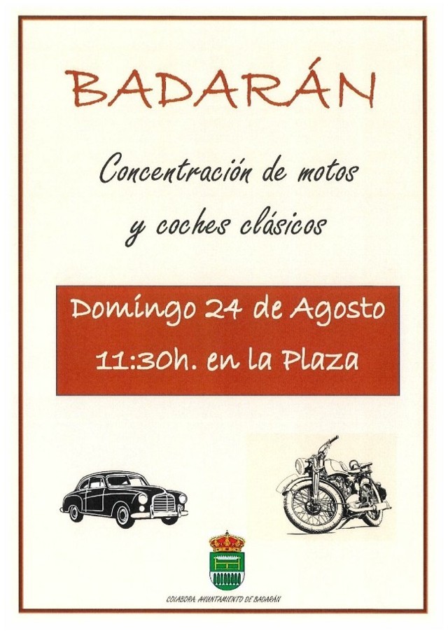 Concentración de motos y coches clásicos (2025) - Badarán (La Rioja)