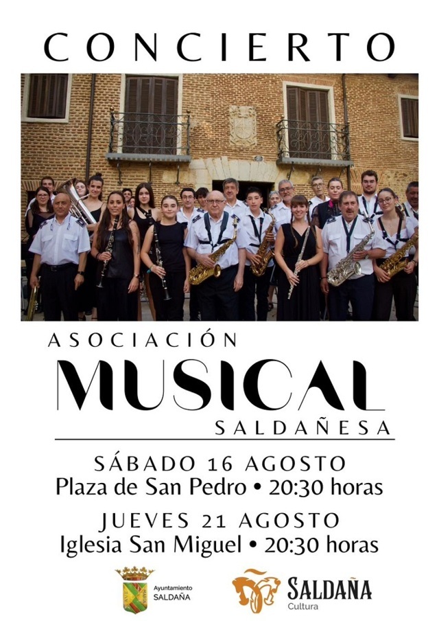 Concierto de la Asociación Musical Saldañesa (2025) - Saldaña (Palencia)